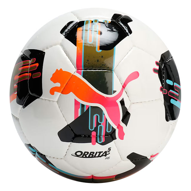プーマ サッカーボール オービタ 5 HS 4号球 ホワイト マルチ JFA検定球 084575-01-4