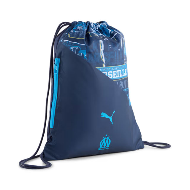 プーマ サッカー OM オリンピック マルセイユ FTBLNRGY ジムサック 約17L ブルー かばん バッグ 091090-30
