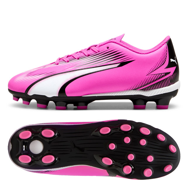 46％OFF！ プーマ サッカースパイク ジュニア ウルトラ プレイ HG + Mid Jr 土 人工芝 【PUMA2024Q1】 107778-01