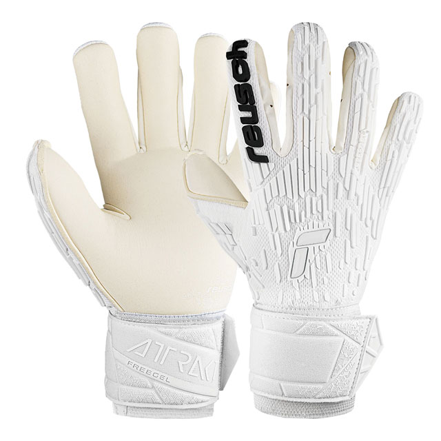 ロイシュ キーパーグローブ アトラクト フリーゲル ゴールドX ホワイト ゴールキーパー用品 【reusch】 5470036-1100 ※返品・交換・キャンセル不可商品