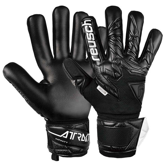 ロイシュ サッカー キーパーグローブ アトラクト インフィニティ NC ブラック ゴールキーパー用品 reusch 5560725-7700