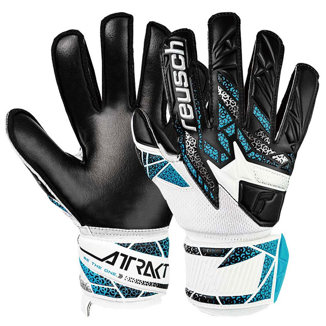 ロイシュ サッカー キーパーグローブ ジュニア アトラクト シルバー ゴールキーパー用品 ホワイト reusch 5562215-1125