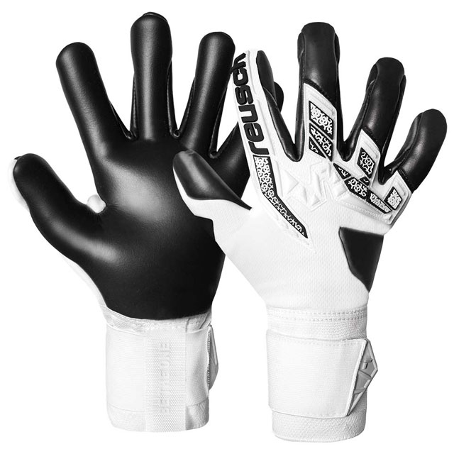 ロイシュ サッカー キーパーグローブ アトラクト フリーゲル ゴールドX ホワイト ゴールキーパー用品 reusch 5570935-1125