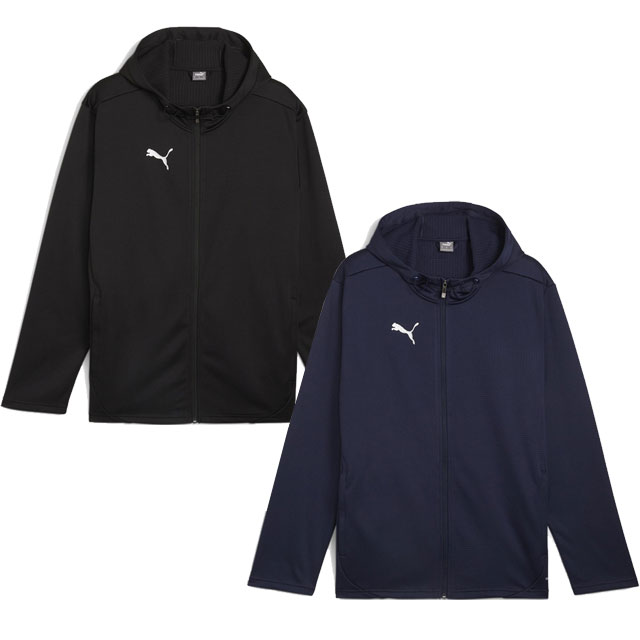 プーマ サッカー フットサル TEAMFINAL トレーニング SOFTSHELL ジャケット フルジップ ジップアップパーカー 659393 ※返品・交換・キャンセル不可