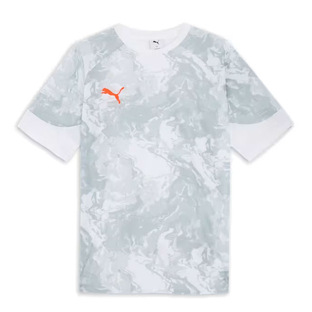 プーマ サッカー フットサル トレーニングウェア INDIVIDUAL PUMAFTBL プロ AOP 半袖 シャツ プーマホワイト 660124-04