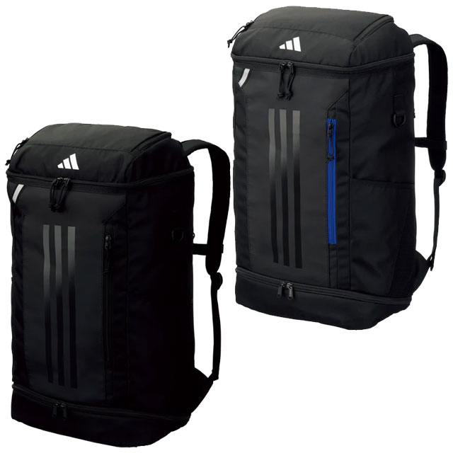 アディダス サッカー フットサル リュック バックパック ボール用デイパック 40L ブラック レインカバー付き かばん バッグ  ADP48