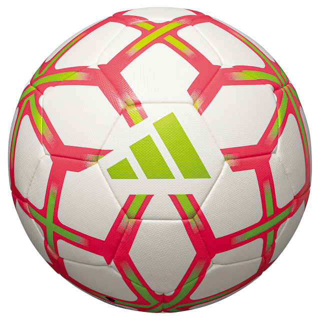 アディダス サッカーボール スターランサー トレーニング 4号球 ホワイト レッド JFA検定球 【adidas2025ball】 AF4951WR