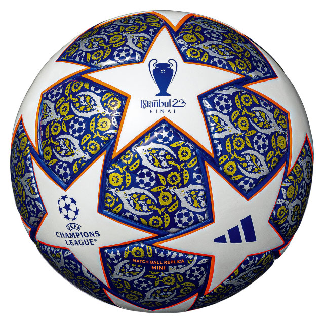 【アディダス】 サッカーボール フィナーレ 22-23 シーズン UEFA チャンピオンズリーグ決勝 レプリカ球 ミニ ミニボール 【adidas2022ball】 AFMS1400ISB