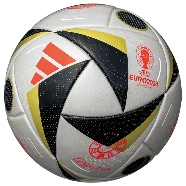 アディダス サッカーボール UEFA EURO2024 決勝・準決勝 公式試合球 レプリカボール フースバルリーベ フィナーレ ミニ ミニボール 【adidas2023ball】 AFMS190F