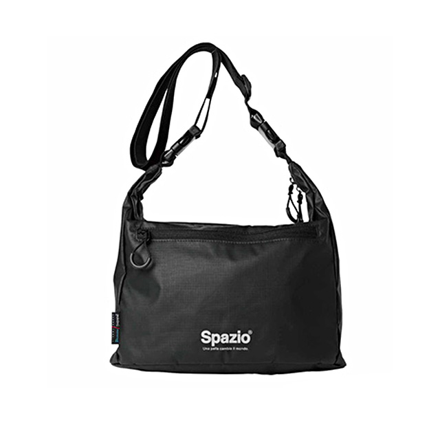 【スパッツィオ】 サッカー フットサル プレミアムショルダーバッグ 約6L ブラック  【SPAZIO2019FW】  BG0111