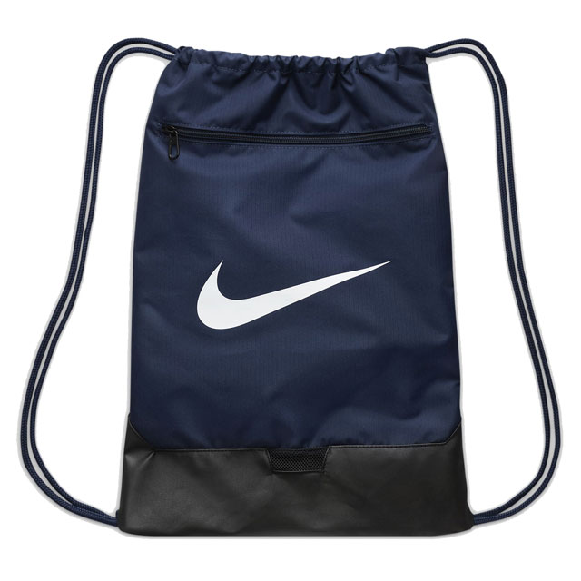 ナイキ サッカー フットサル かばん バッグ ブラジリア 9.5 トレーニングジムサック 18L ミッドナイトネイビー DM3978-410