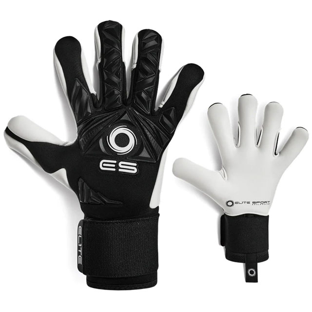 エリートスポーツ サッカー キーパーグローブ ELITE REVOLUTION II COMBI BLACK ブラック ホワイト ゴールキーパー用品 Elite Sports ELG24803-BLK