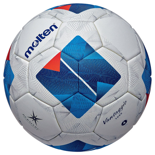 モルテン サッカーボール ヴァンタッジオ5000キッズ 4号球 ホワイト アセンテック JFA検定球 F4N5000