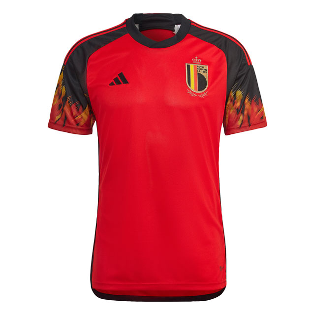 50％OFF！ アディダス サッカー ベルギー代表 22 ホーム レプリカユニフォーム レッド レプリカウェア 半袖 【adidas2022FW】 F6346-HD9412 ※QATAR