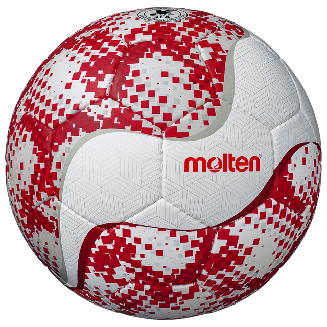 【モルテン】 フットサルボール フットサル 4号球 JFA検定球 ホワイト レッド F9Y2521WR