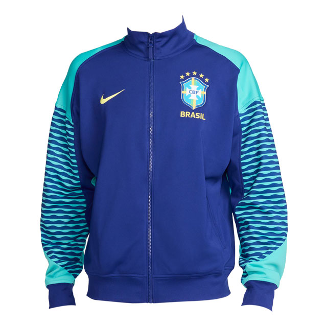 32％OFF！ ナイキ サッカー レプリカウェア ブラジル代表 CBF ACDPR アンセムジャケット K ブルー 【NIKE2024SU】 FJ2657-455