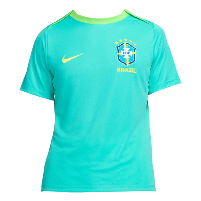 24％OFF！ ナイキ サッカー レプリカウェア ブラジル代表 CBF M NK DF プレマッチ SS トップ 半袖 【NIKE2024SU】 FJ2756-445