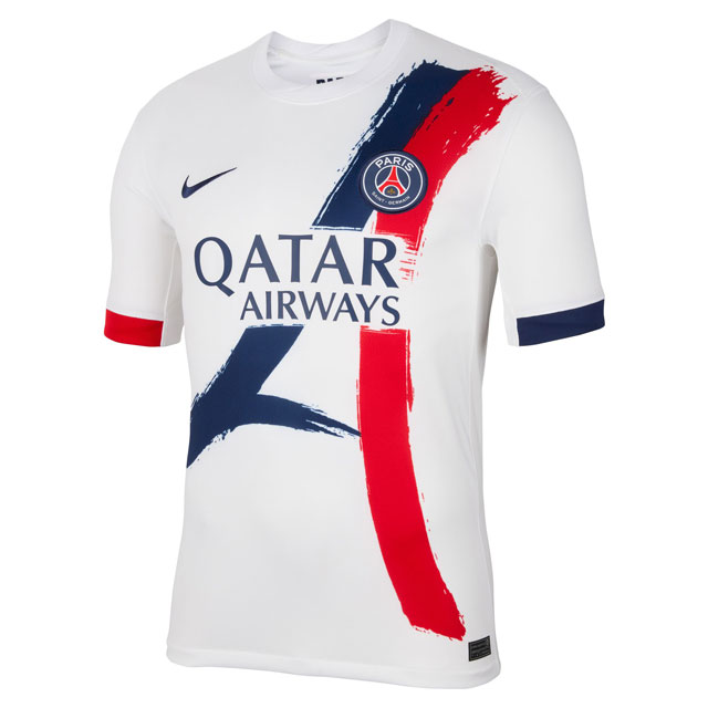ナイキ サッカー レプリカユニフォーム パリ サンジェルマン PSG 24-25 スタジアム アウェイ ホワイト  FN8781-101