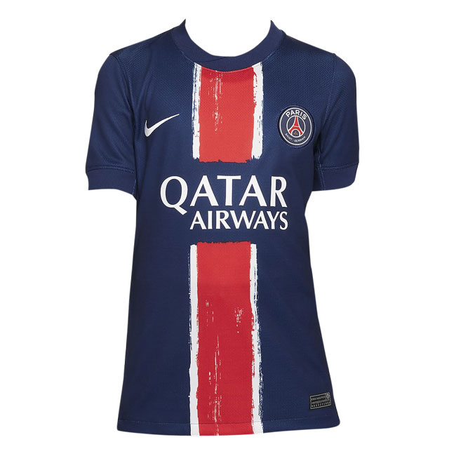 ナイキ サッカー レプリカユニフォーム ジュニア パリ サンジェルマン PSG 24-25 スタジアム ホーム 半袖FN9155-411
