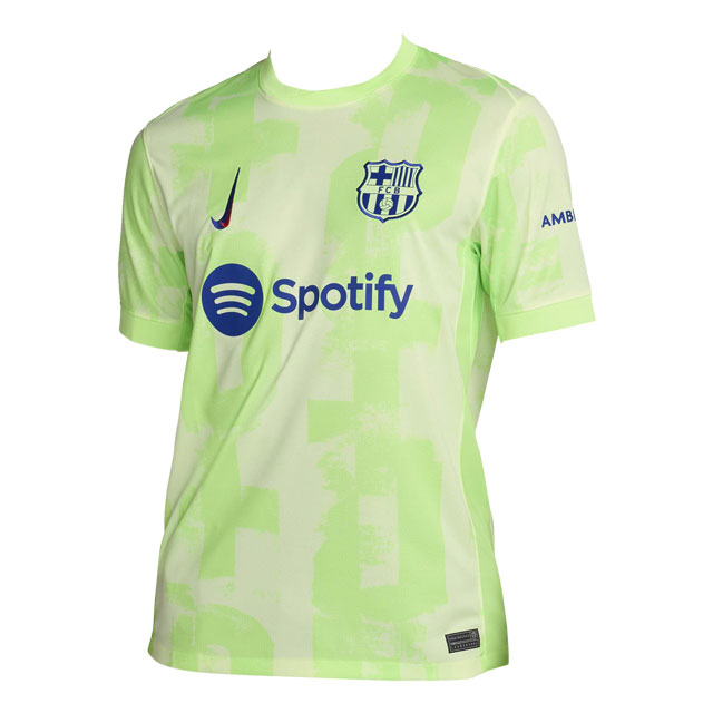 ナイキ サッカー レプリカウェア FC バルセロナ FCB 24-25 3rd レプリカユニフォーム ベアリーボルト 半袖 【NIKE2024FW】 FQ2022-702