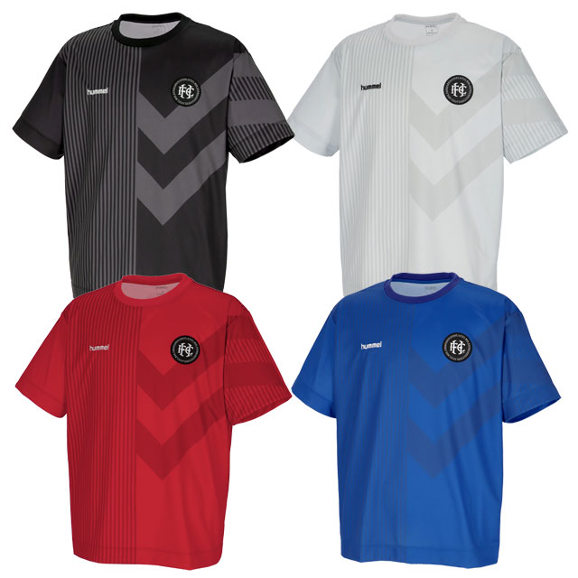 ヒュンメル サッカー フットサル トレーニングウェア H.FC プラクティスシャツ 半袖 プラシャツ HAG3030