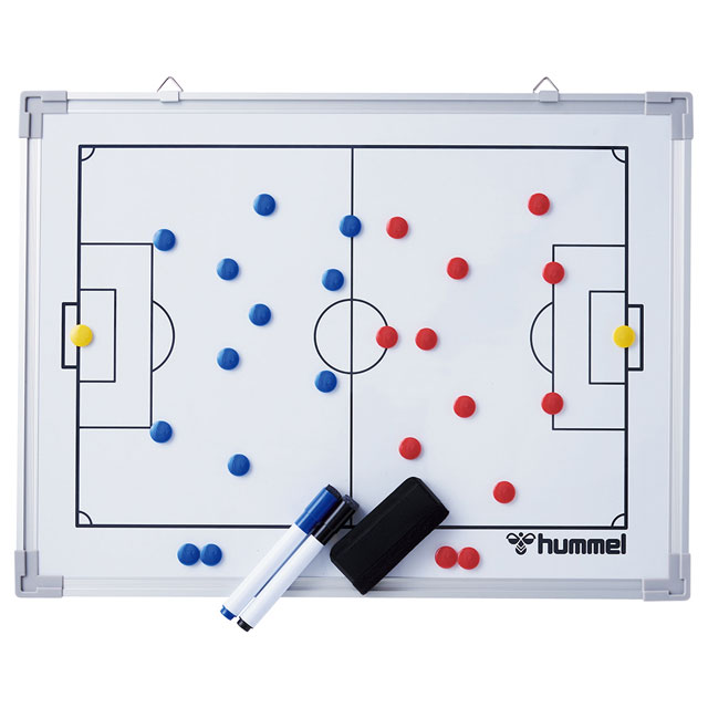 ヒュンメル サッカー フットサル タクティクスボード 作戦ボード 作戦盤 収納バッグ付き HFA8016
