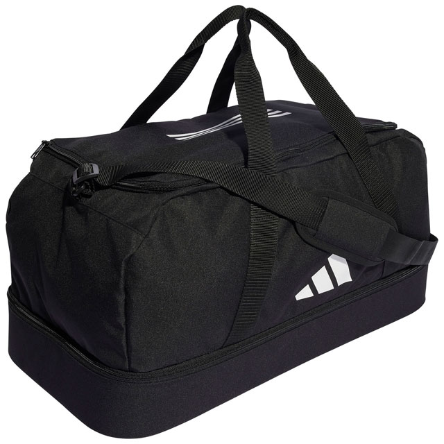 アディダス サッカー フットサル TIRO L ダッフルバッグ M 約40L ボトムコンパートメント 部活 遠征 合宿 MKB41-HS9742