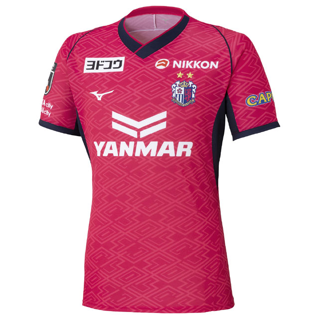 ミズノ セレッソ大阪 FP 1st レプリカゲームシャツ ピンク 半袖 サッカー レプリカユニフォーム （mizuno2025SS） P2JACY5041