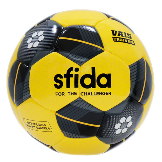 スフィーダ トレーニング用サッカーボール VAIS TRAINING Soccer 3 3号球 イエロー ブラック SB23TR01-YELBLK ※返品・交換・キャンセル不可商品