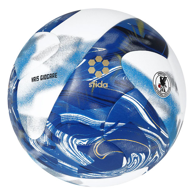 【スフィーダ】 サッカーボール VAIS GIOCARE Match 5号球 ホワイト ブルー JFA検定球 サーマル製法 SB23VG01-WHTBLU ※0161