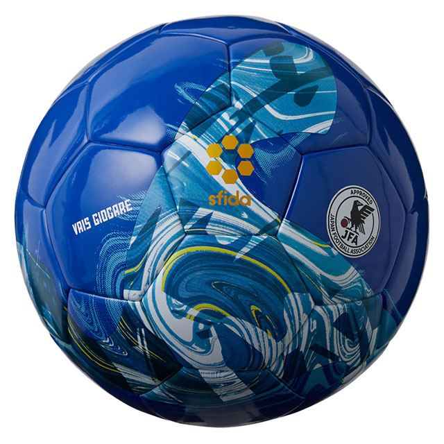 スフィーダ サッカーボール VAIS GIOCARE JR 4号球 ネイビー JFA検定球 サーマル製法 #4553 SB23VG03-NVY