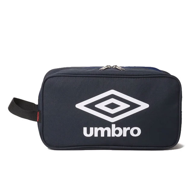アンブロ サッカー フットサル かばん バッグ ジュニア用 洗えるシューズケース ネイビー ウォッシャブル はっ水 消臭 UUDVJA04-NV ※返品・交換・キャンセル不可商品